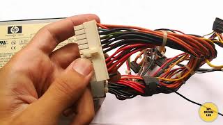 How to repair Computer Power Supply |  How to turn on computer power supply | DC 12v supply