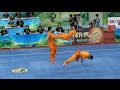 1st China National Wushu Games 第一届全国武术运动大会 Men Duilian Tianjin Team 天津 张欣欣 秦林飞 陈相印 9.66