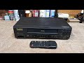 2002 symphonic sl240c vcr