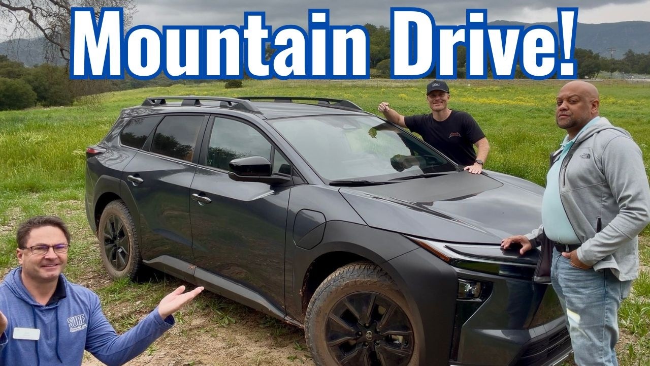 2026 Toyota bZ Woodland Mountain and Road drive!