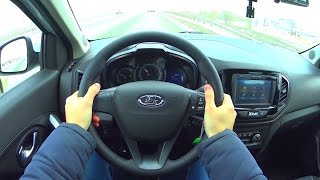 2016 Lada XRAY POV Test Drive