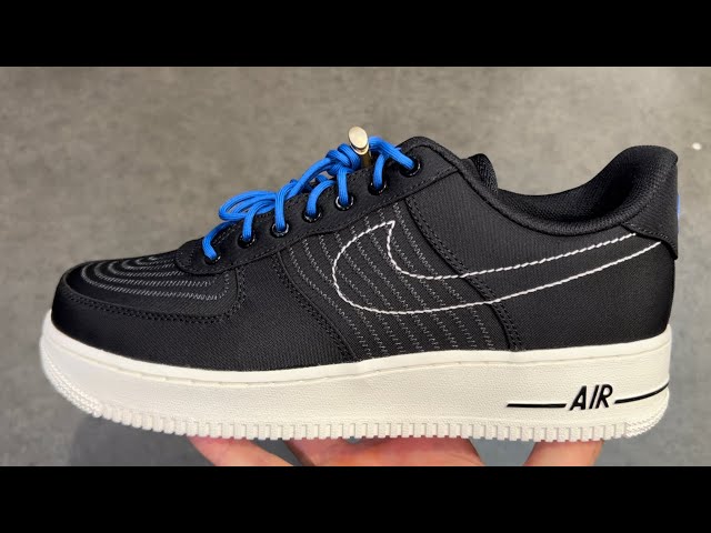 Nike AirForce 1 Low Moving Company Black