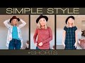 SIMPLE STYLE 💋 1 Hat 3 Casual Outfits #Shorts