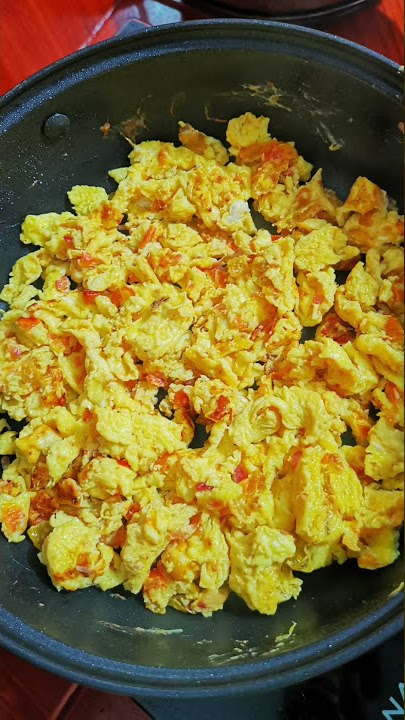 Scrambled Egg with Tomatoes & Onion | Easy Low Budget Recipe| Pinoy Breakfast