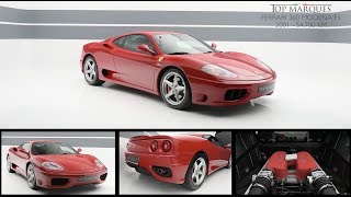 Ferrari 360 modena f1 on set