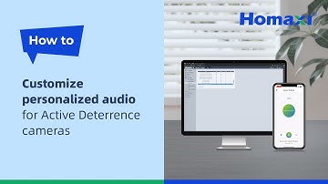 How to customize personalized audio for Active Deterrence cameras?