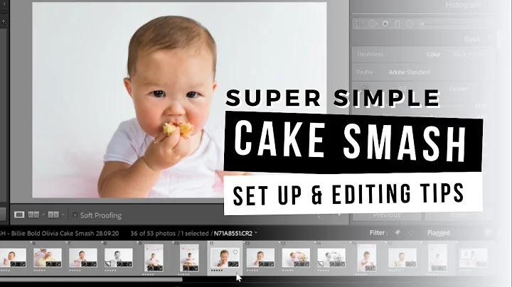 Super Simple Cake Smash Set Up & Editing Tips