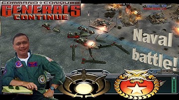 Generals Zero Hour Continue - Tournament Sea (Naval Battle) - GLA vs Brutal China