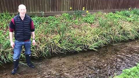 Measuring the velocity of the river