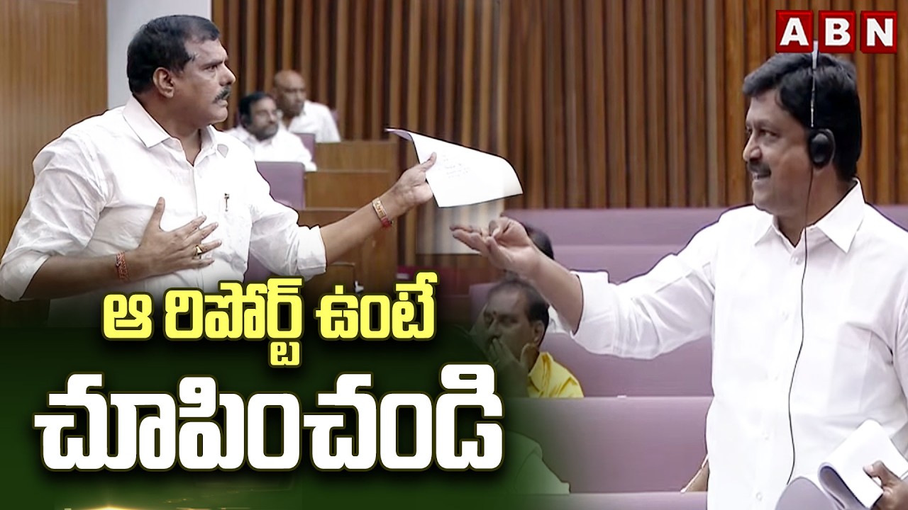 ఆ రిపోర్ట్ ఉంటే చూపించండి | Minister Payyavula Keshav Strong Counter To Botsa | ABN
