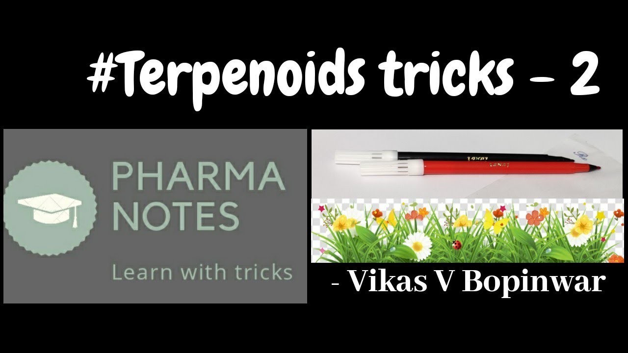 TERPENOIDS WITH TRICKS -2 | MONOTERPENES | RRB PHARMACIST EXAM | GPAT | ESIC | PART- 73