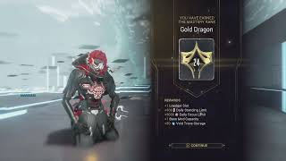 Warframe Master Rank 24 Test