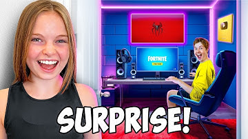 My Sister Built my Dream Room!