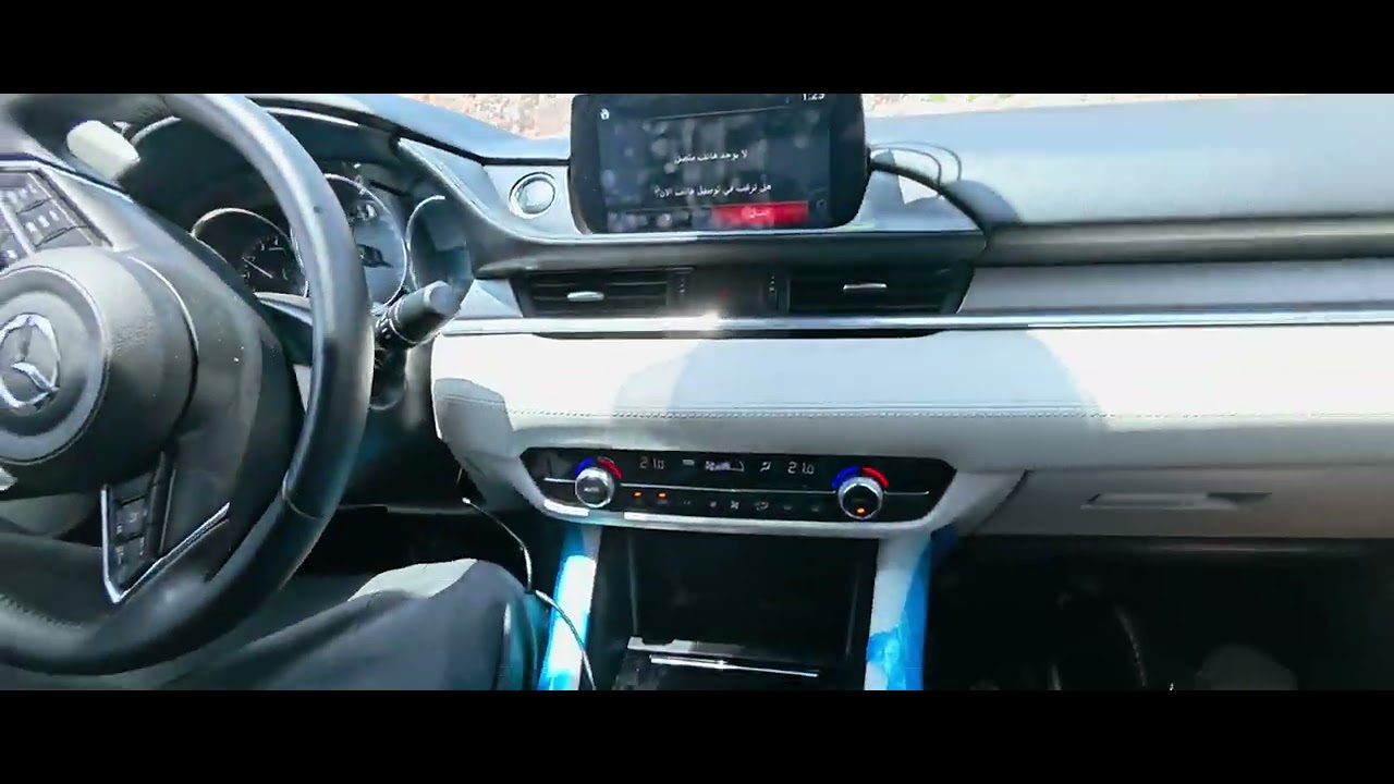 تجربة حرارة مازدا ٦ طلوع الهدا