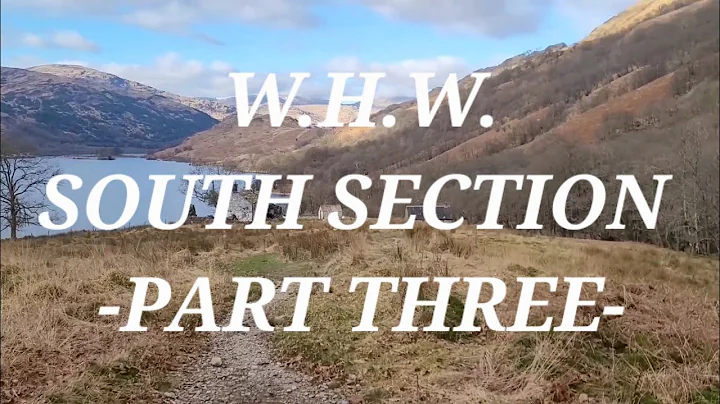 The West Highland Way: Wild Camping The South Section - Part Three