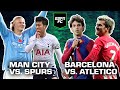 Previewing a HUGE weekend 😍 Man City vs. Tottenham, Barcelona vs. Atletico Madrid &amp; more! | ESPN FC