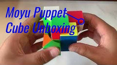 Moyu Puppet Cube Unboxing