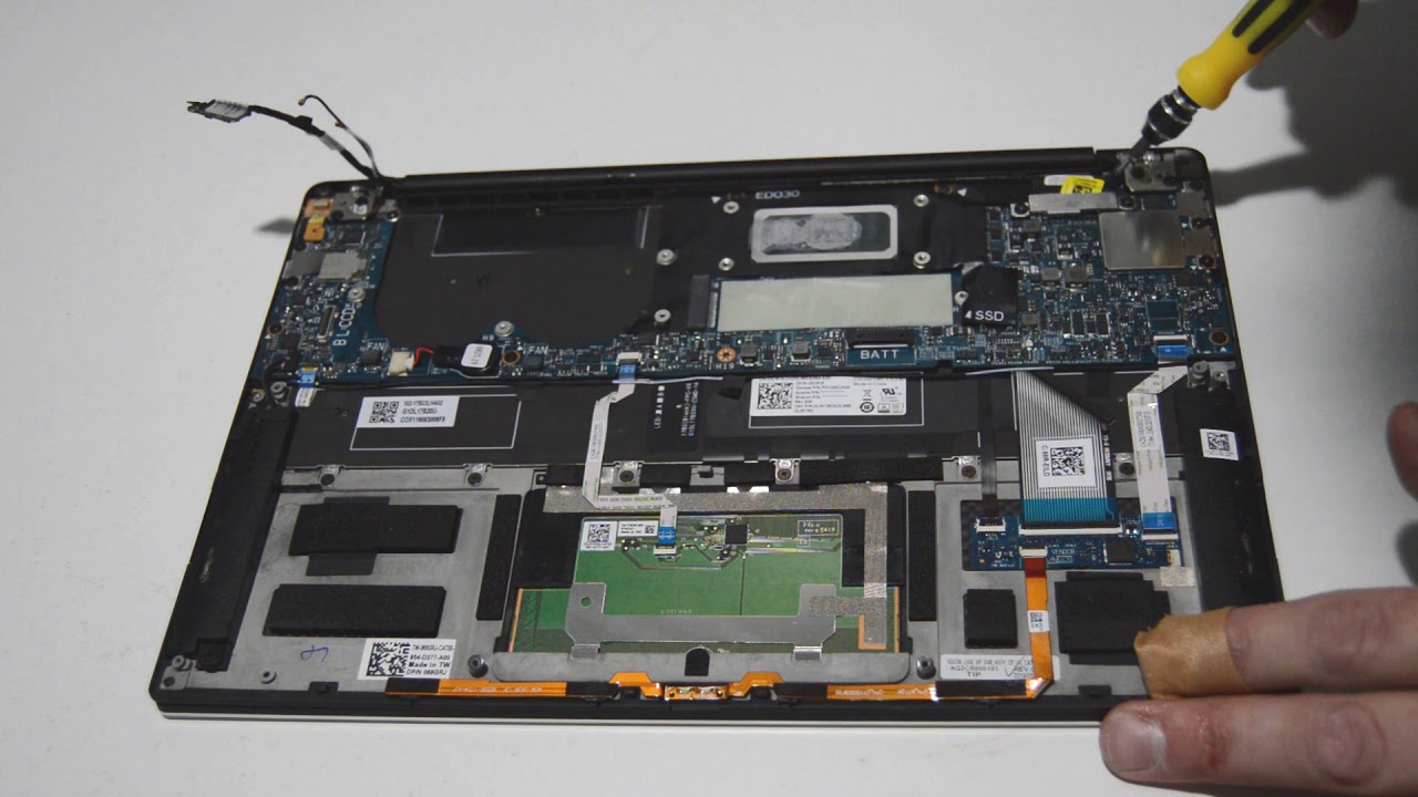 How to Disassemble Dell XPS 13 7390 Laptop - escueladeparteras