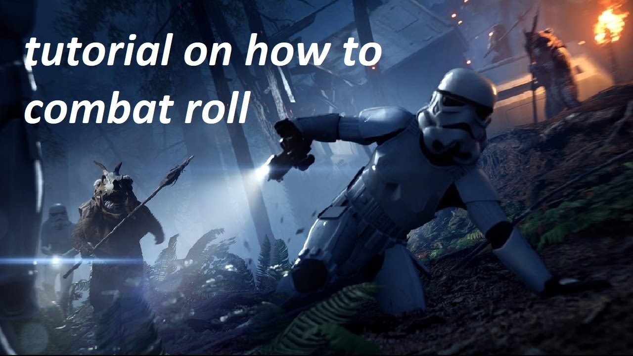 Combat Roll Example step by step on How to combat roll on battle front 2 pc - YouTube