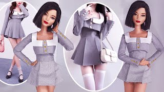 Transform Your Barbie into a K-Fashion Diva: Easy DIY South Korean Style🌷