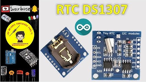 RTC DS1307 + EEPROM AT24C || Arduino desde cero #31