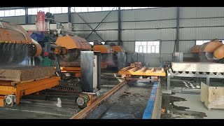 DAFON Multidisc Kerbstone Cutting Machine Line