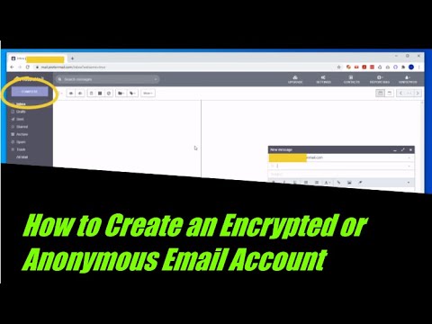 How to Create an Encrypted or Anonymous Email Account