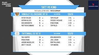 Tattenhall CC 1st XI v Kingsley CC, Cheshire 1st XI