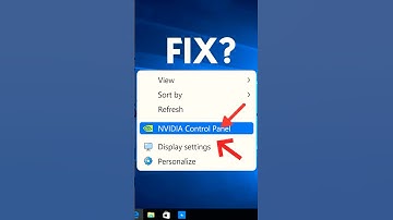 Windows 10 NVIDIA Control Panel Missing? Solved!