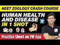 HUMAN HEALTH AND DISEASES in One Shot - All Concepts, Tricks & PYQs | Class 12 | NEET