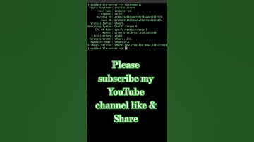 Hostnamectl  Hostname, OS & architecture info!  #shorts #viral