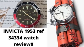 INVICTA 1953 ref 34334 watch review - hype or hate??