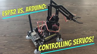 Esp32 Vs Arduino Servo Motor Control