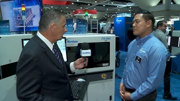 NordsonYESTECH FX 942 can perform double side AOI and conformal coating inspection at IPC APEX EXPO