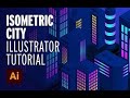 Create a Stunning Digital City: Isometric Design in Adobe Illustrator lCLASS - 37l #adobeillustrator