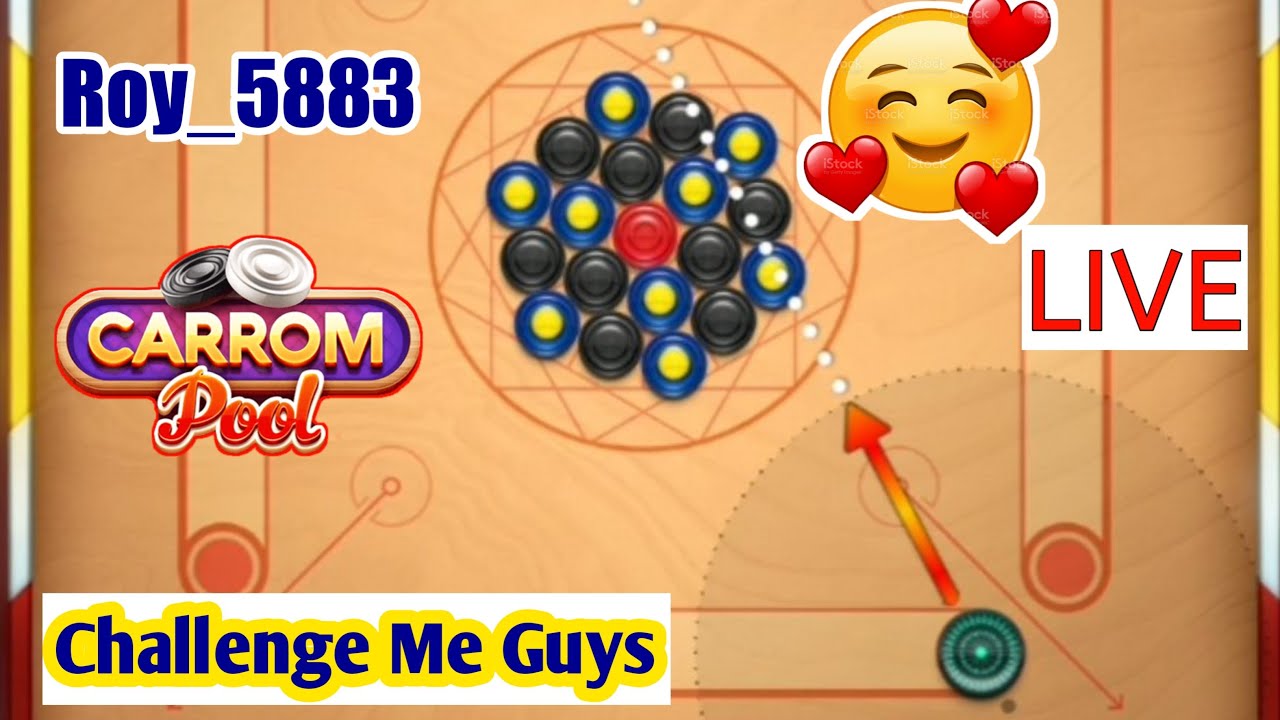 Carrom Pool Roy Live Gaming With Subscribers