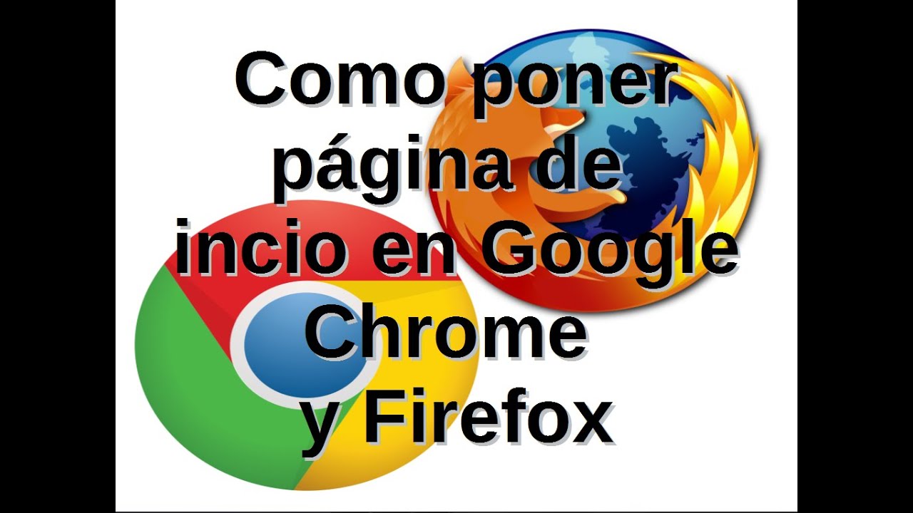 Poner google como página de inicio chrome