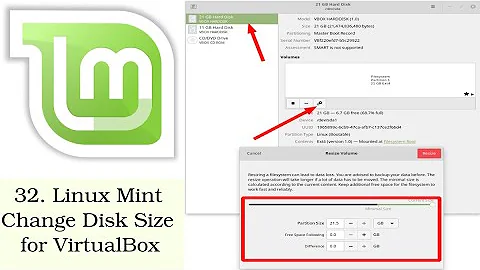 32. How To Enlarge a VirtualBox Disk Size