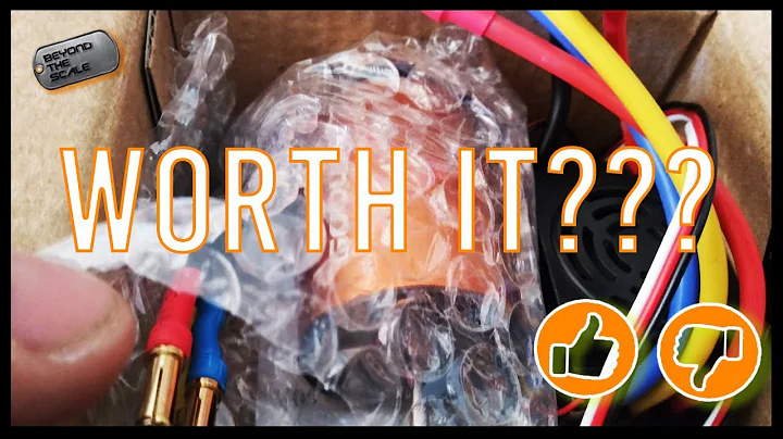 Reviewing a cheap brushless combo set from ebay