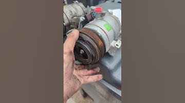 Why is my car making a weird noise? edit AC compressor, not air. oops