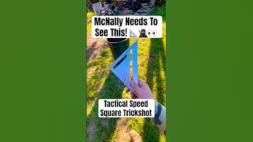 Tactical Speed Square Trickshot… Where’s @McNallyOfficial #shorts #trickshots #skill #ninja #wow