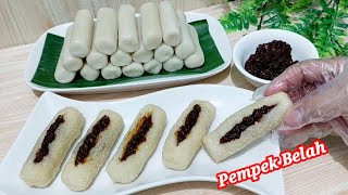 Gurih & Lembut tanpa Ikan PEMPEK BELAH