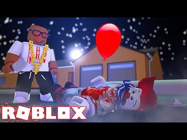 Killing It The Clown In Roblox Youtube - it the clown roblox game