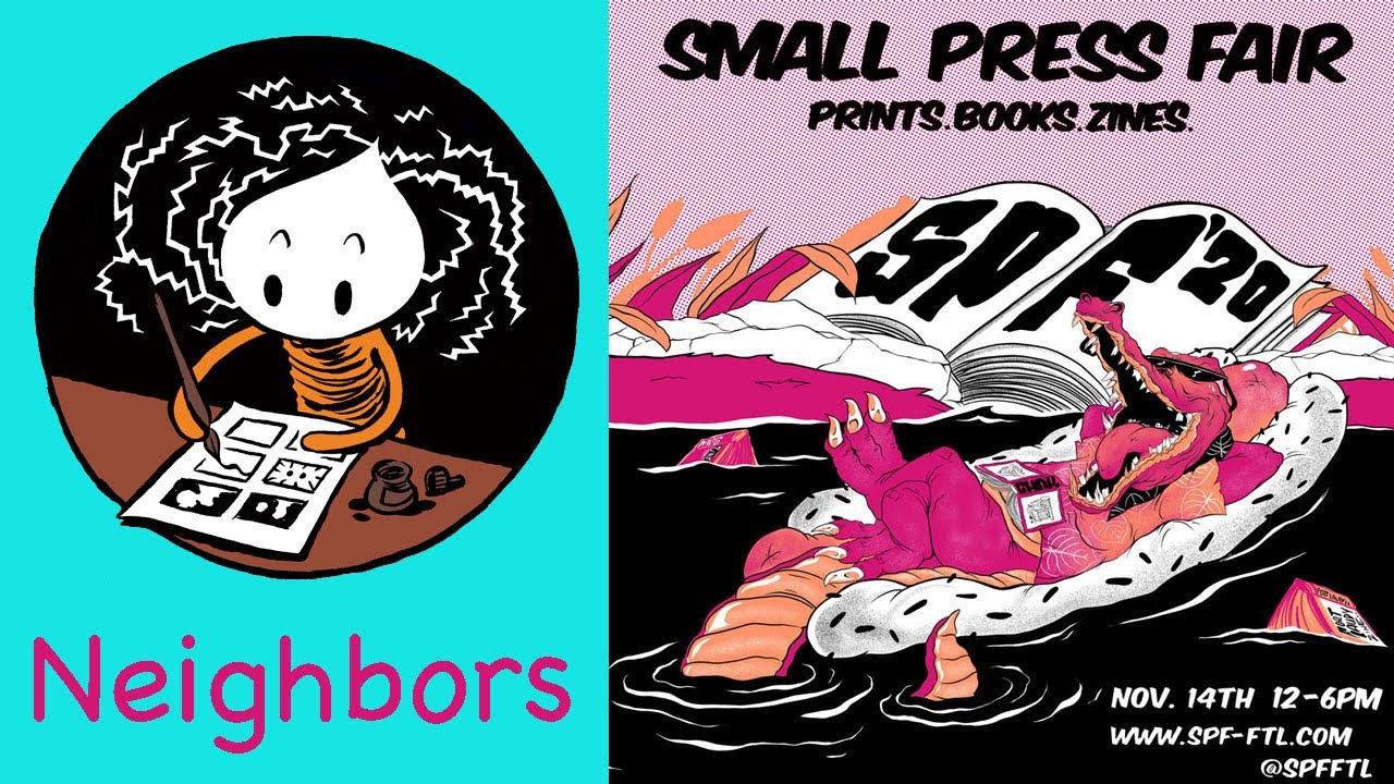 Neighbors: SPF Small Press Fair Fort Lauderdale with Sarah Michelle Rupert and Ingrid Schindall