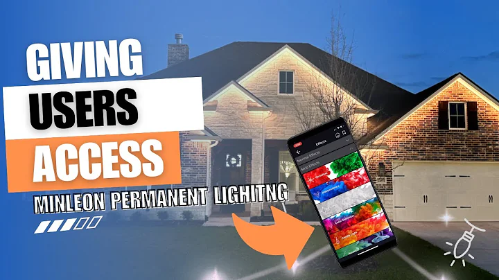 Giving User Access to the Minleon Permanent Lighting System