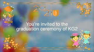 RISS KG Invitation Graduation Ceremony