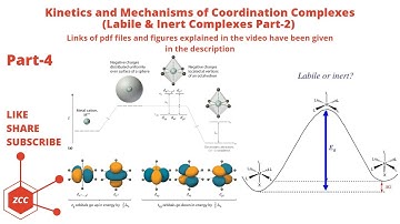 Kinetics and Mechanisms of Coordination Complexes Part-4 | Labile and Inert Complexes 2nd Part | ZCC