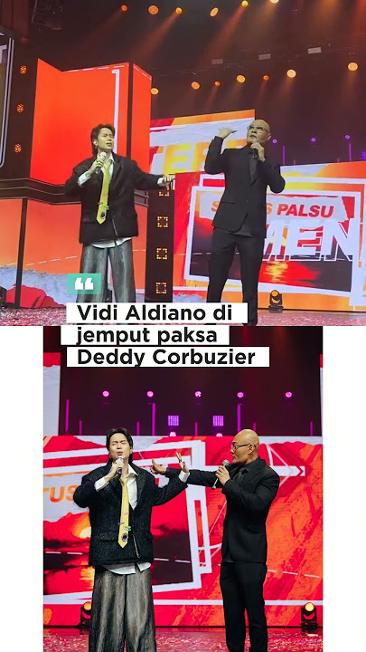 Vidi Aldiano di jemput paksa Deddy Corbuzier #vidialdiano #deddycorbuzier #hutrcti