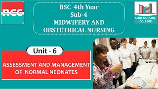 Bsc - 4.4.6  -  Assessment and Management of Normal Neonates
