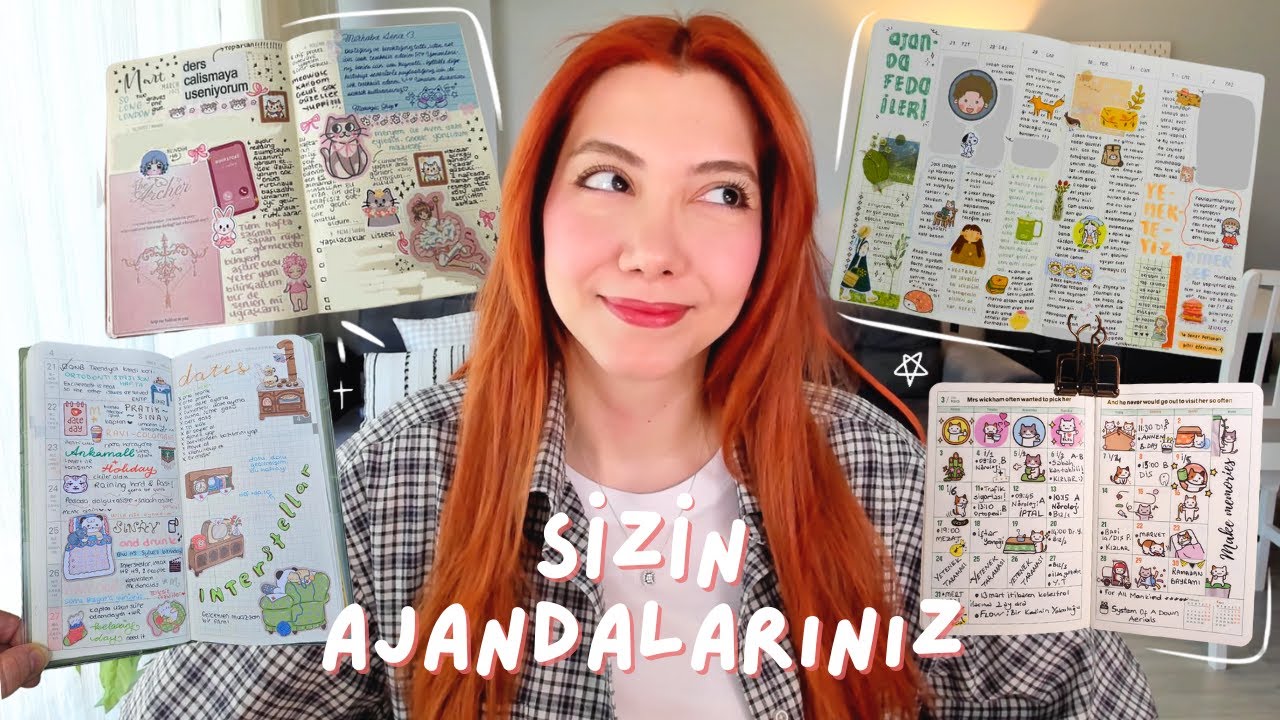 Sizin Ajandalarınızı Yorumluyorum: 20+ Farklı Ajanda Kullanımı